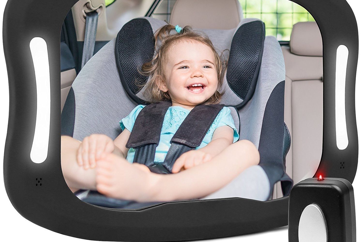 espejo de coche para bebes Parnerme