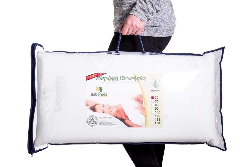 almohada viscoelastica Sabanalia tamanos