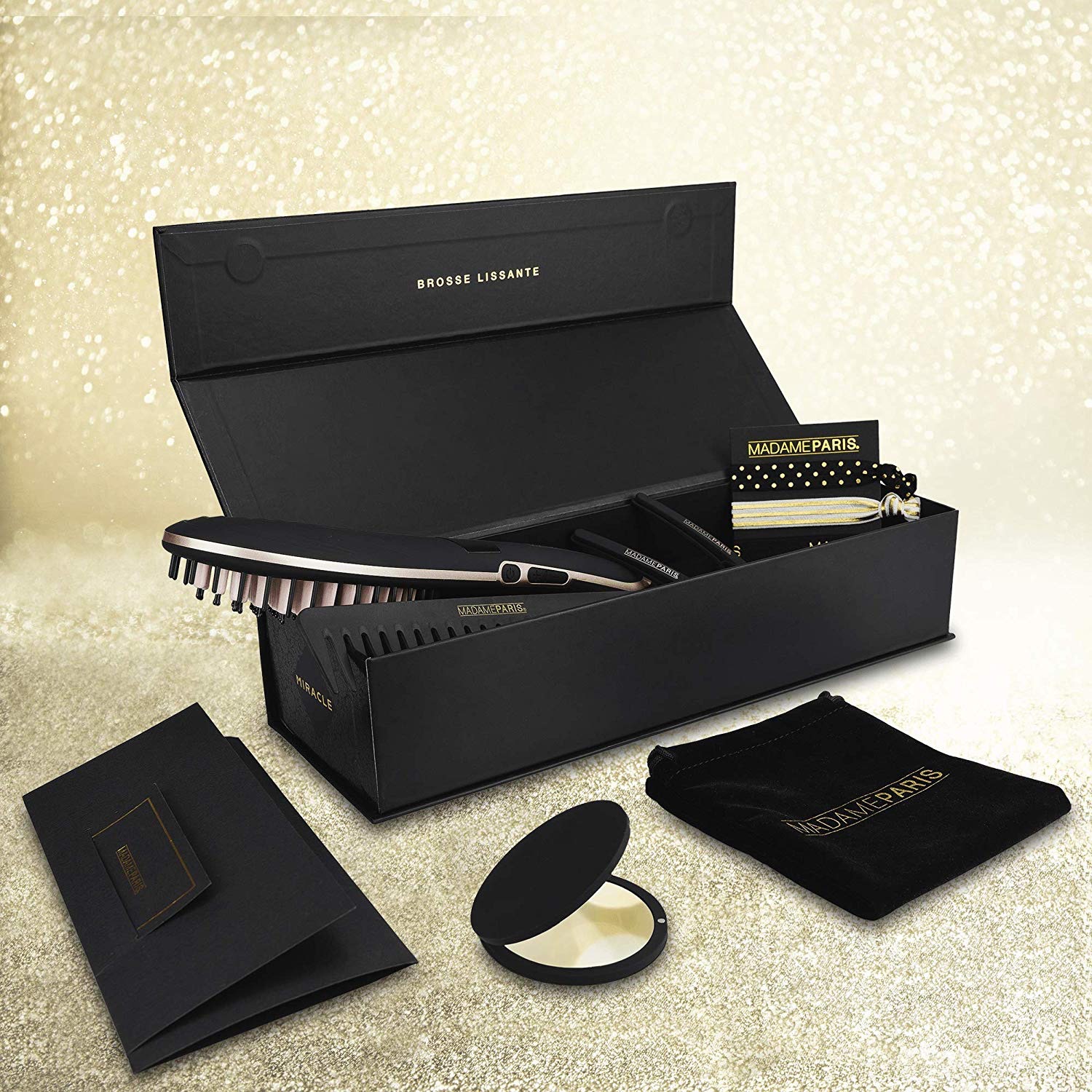 cepillo alisador MadameParis set