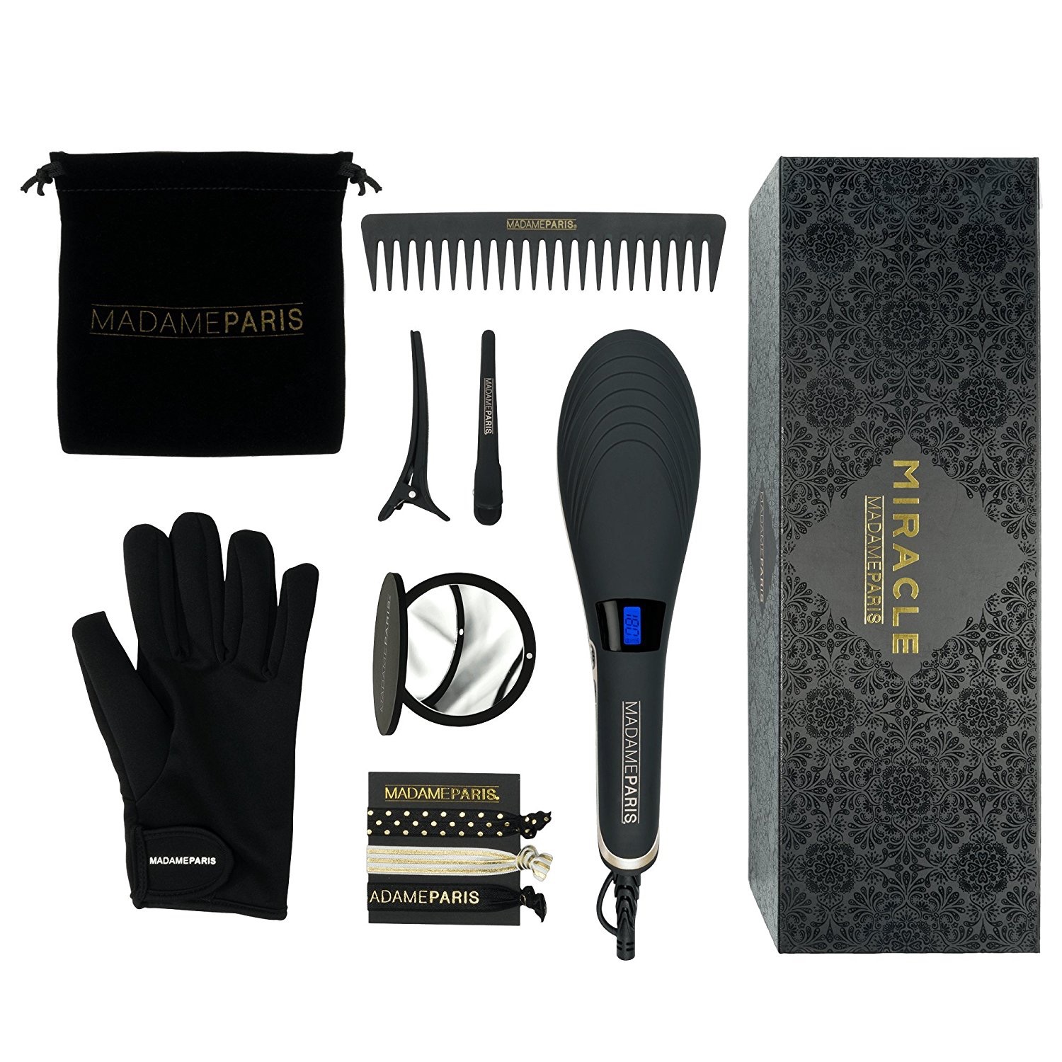 cepillo alisador accesorios