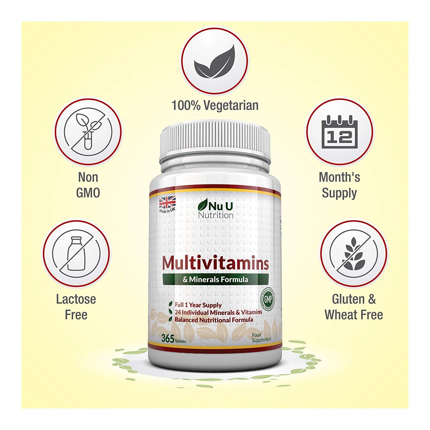 complejo vitaminico Nu U Nutrition