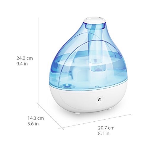 humidificador ionizador ultrasonico victsing dimensiones