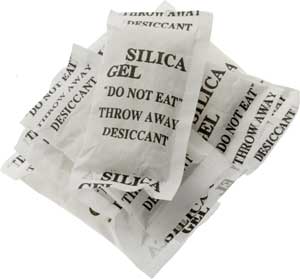 Gel de sílice también conocido como silica gel