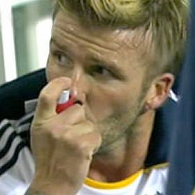 David Beckham asma en el deporte