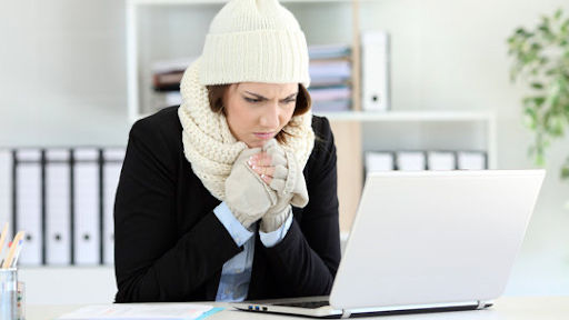 temperatura y humedad ideal en el trabajo