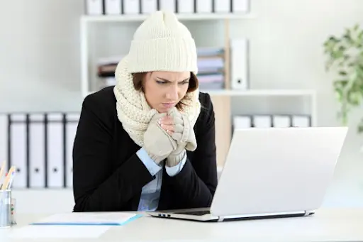 temperatura y humedad ideal en el trabajo