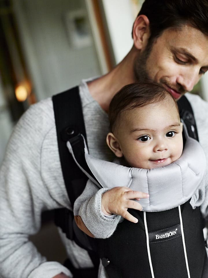 Mochila portabebés papa