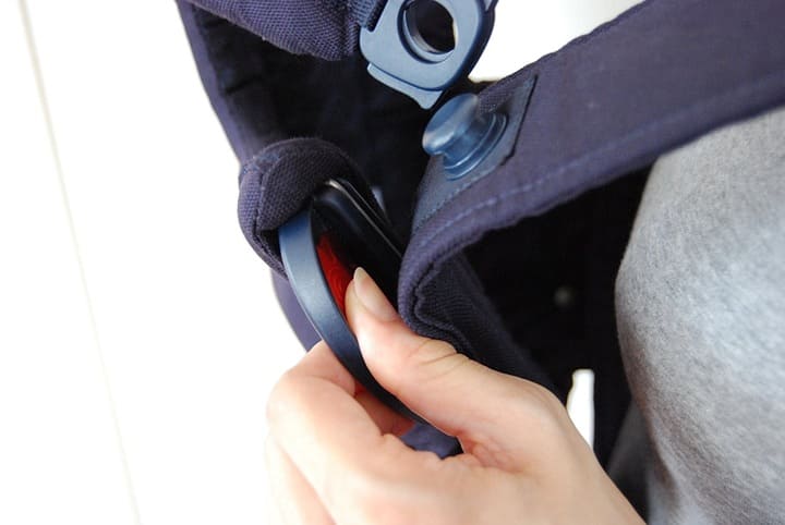 Mochila portabebés sujeción
